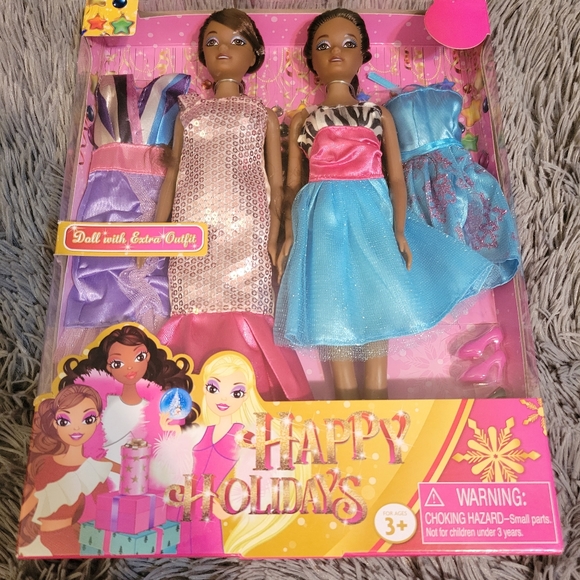 Happy Holidays 2-Doll Pack Set - Picture 6 of 6